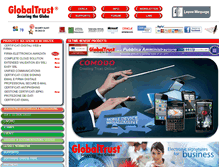 Tablet Screenshot of globaltrust.it